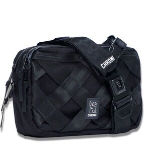 Chrome Black Crossbody Bag